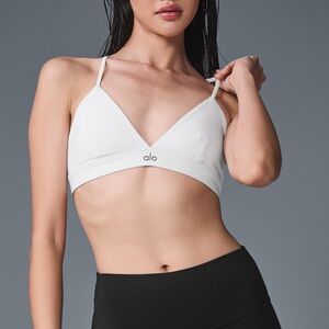 ALO Splendor Bra in white